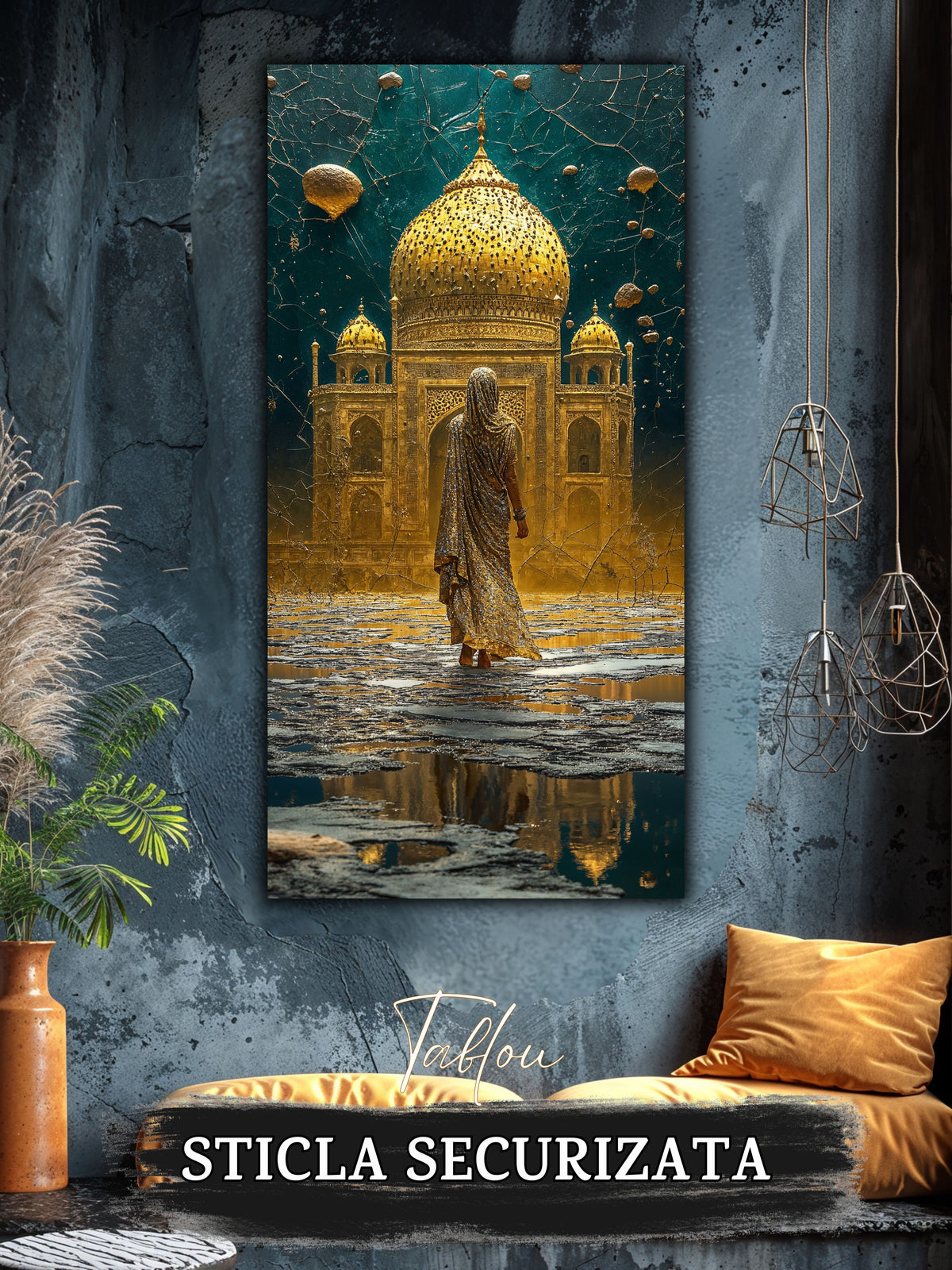 Tablou pentru sufragerie – Temple of Return | Fragments of Becoming