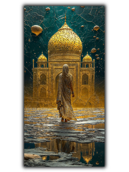 Tablou pentru sufragerie – Temple of Return | Fragments of Becoming