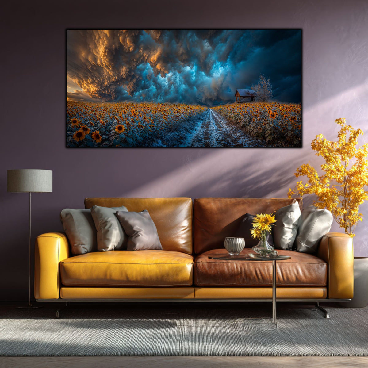 Tablou pe Sticlă Ecoul Potecii Pierdute | Ediție Unicat | Art-Zen Premium