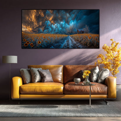Tablou pe Sticlă Ecoul Potecii Pierdute | Ediție Unicat | Art-Zen Premium
