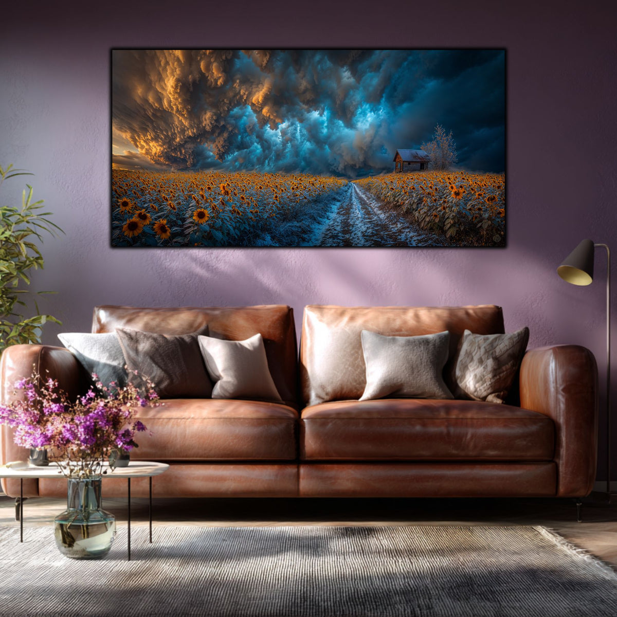 Tablou pe Sticlă Ecoul Potecii Pierdute | Ediție Unicat | Art-Zen Premium