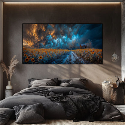 Tablou pe Sticlă Ecoul Potecii Pierdute | Ediție Unicat | Art-Zen Premium