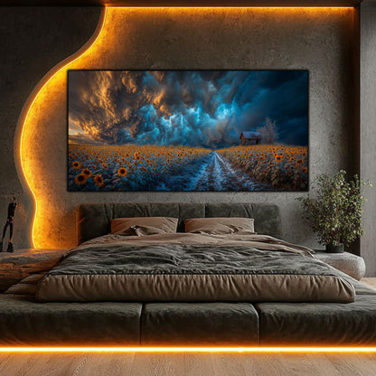 Tablou pe Sticlă Ecoul Potecii Pierdute | Ediție Unicat | Art-Zen Premium